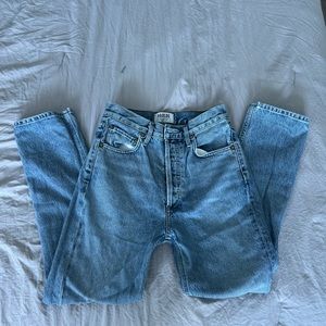 AGOLDE Riley High Rise Straight - SIZE 25